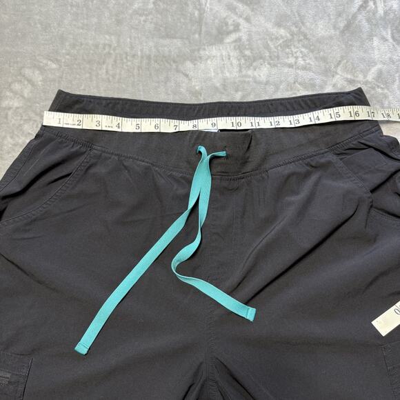 Figs Zamora Pants Women XL Black Classic Fit Drawstring Joggers Scrub - Picture 4 of 9